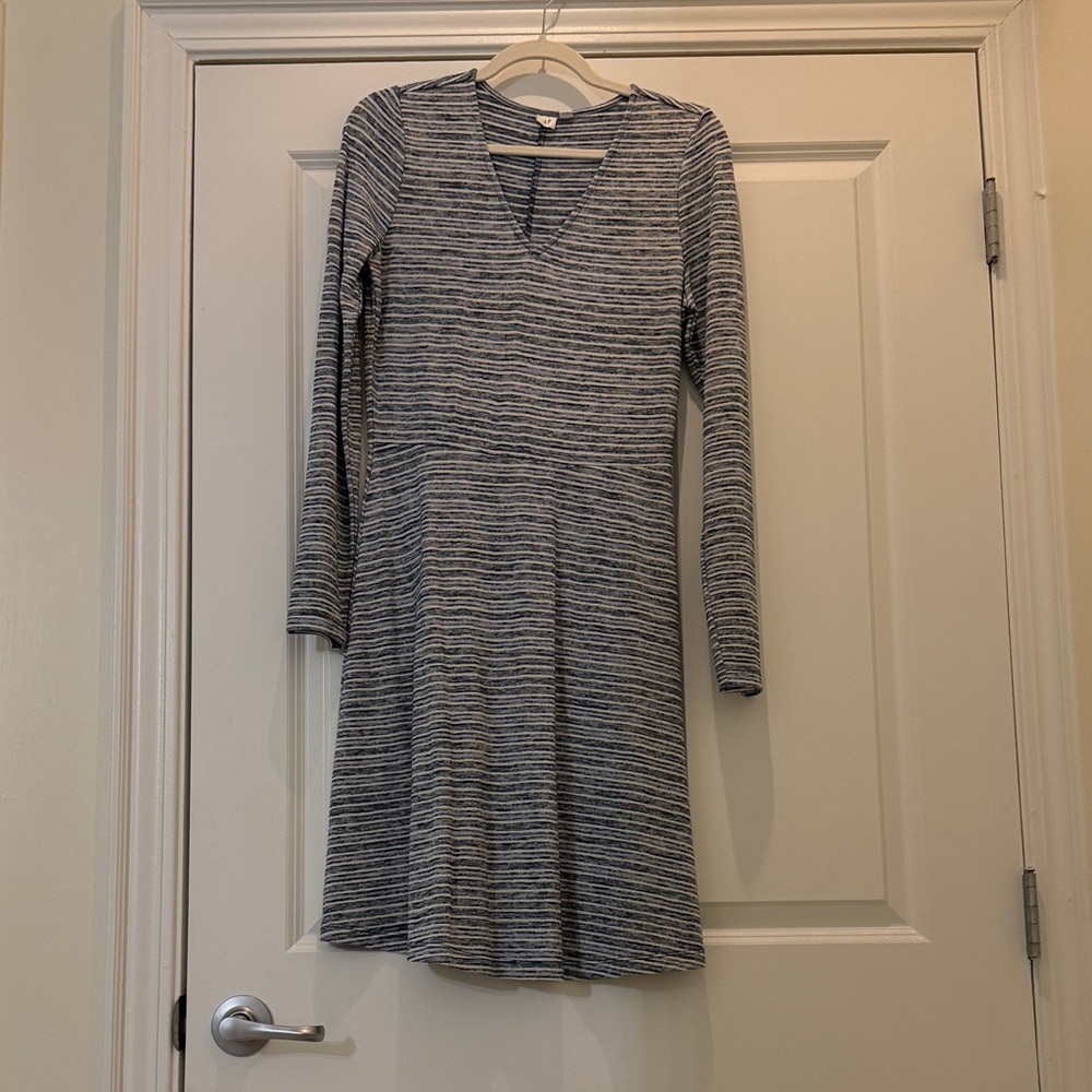 Gap Stripe Dress Small Tall
